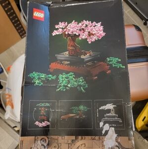 LEGO Bonsai Tree Set with Pink Blossoms